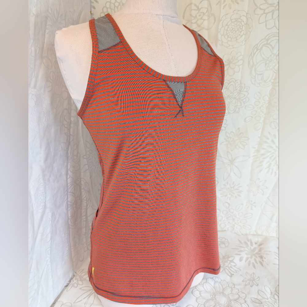 Lole Striped Mesh Racerback Tank Top